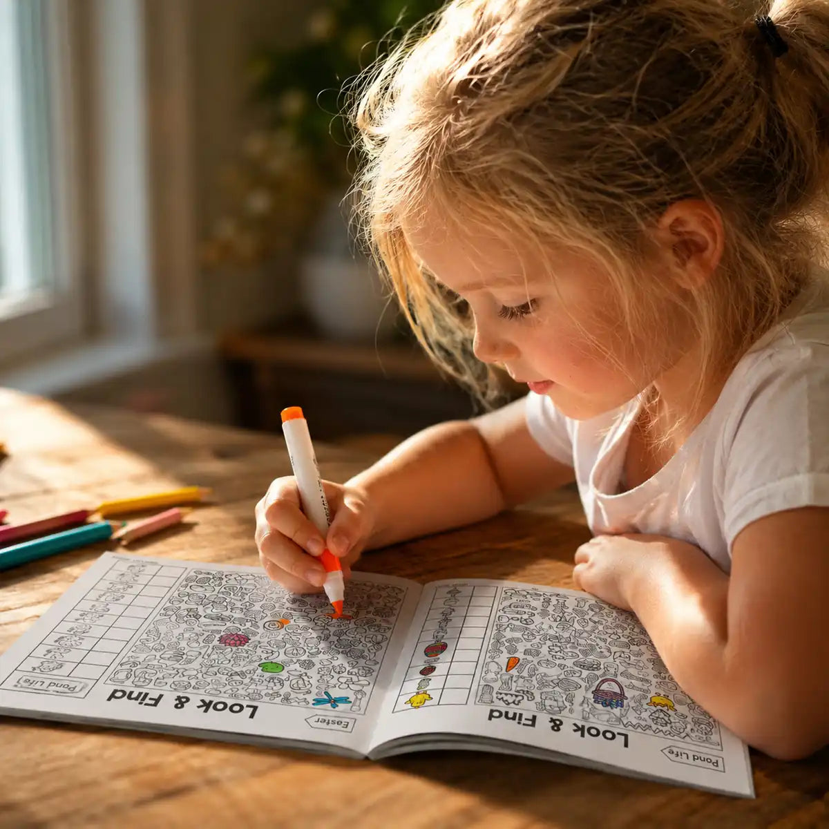 Livre d’observation et de coloriage