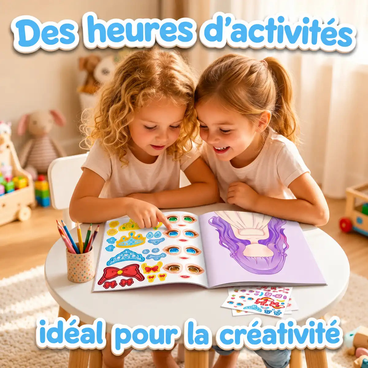 Livre d'autollocant Princesse
