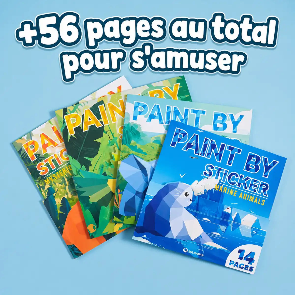Livre d’autocollants à assembler