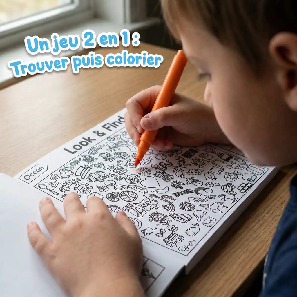 Livre d’observation et de coloriage