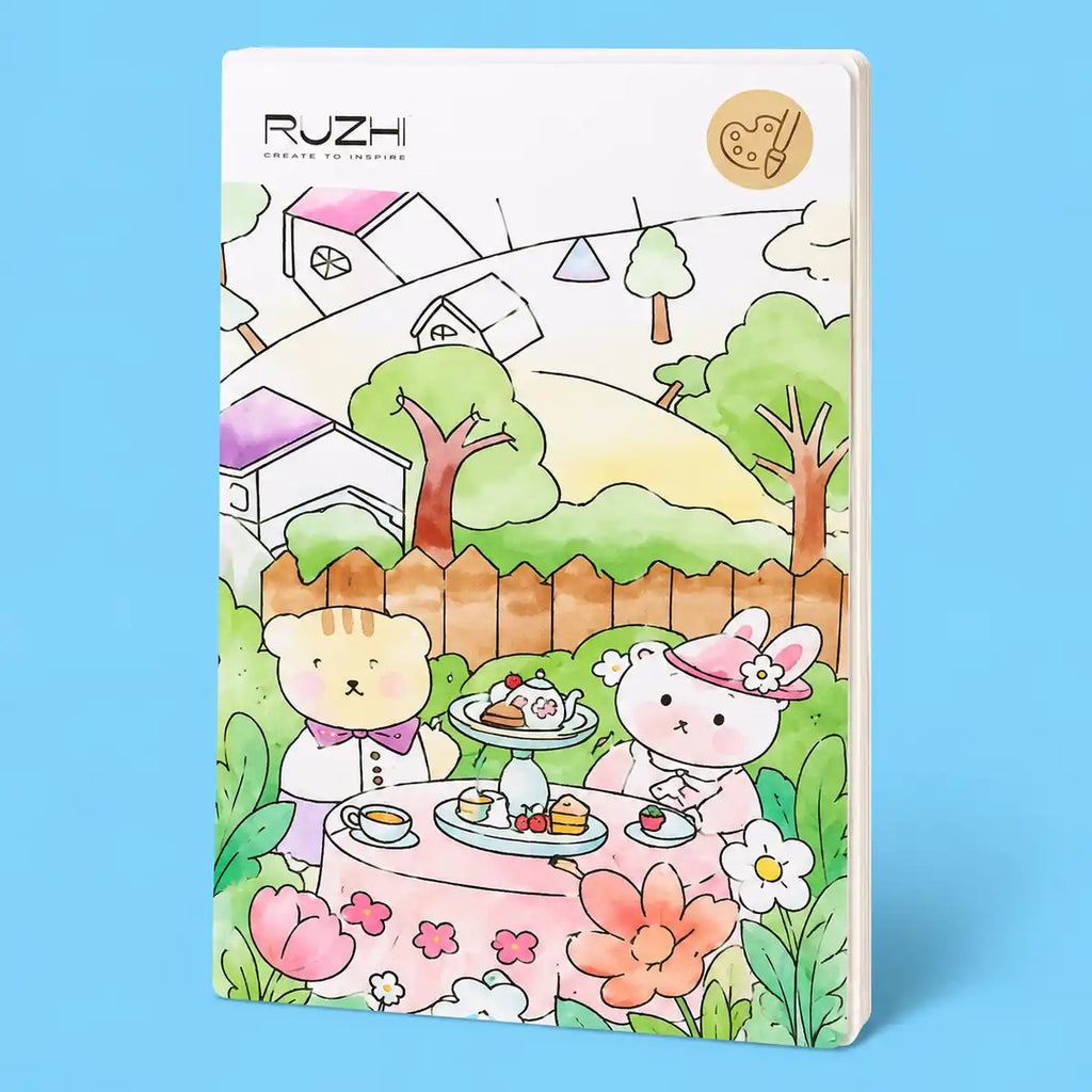 Livre d’activités aquarelle