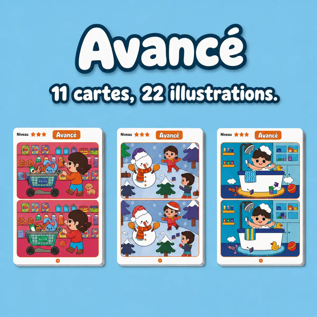 Livre trouver les différences