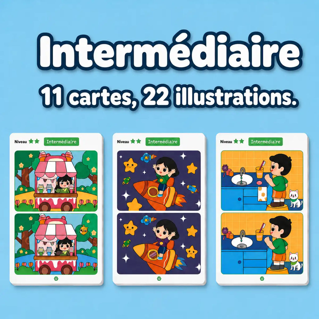 Livre trouver les différences