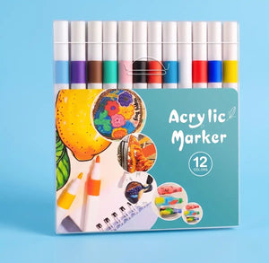 12 Feutres acryliques