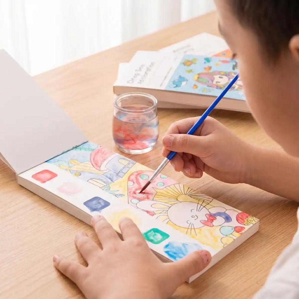 Livre d’activités aquarelle