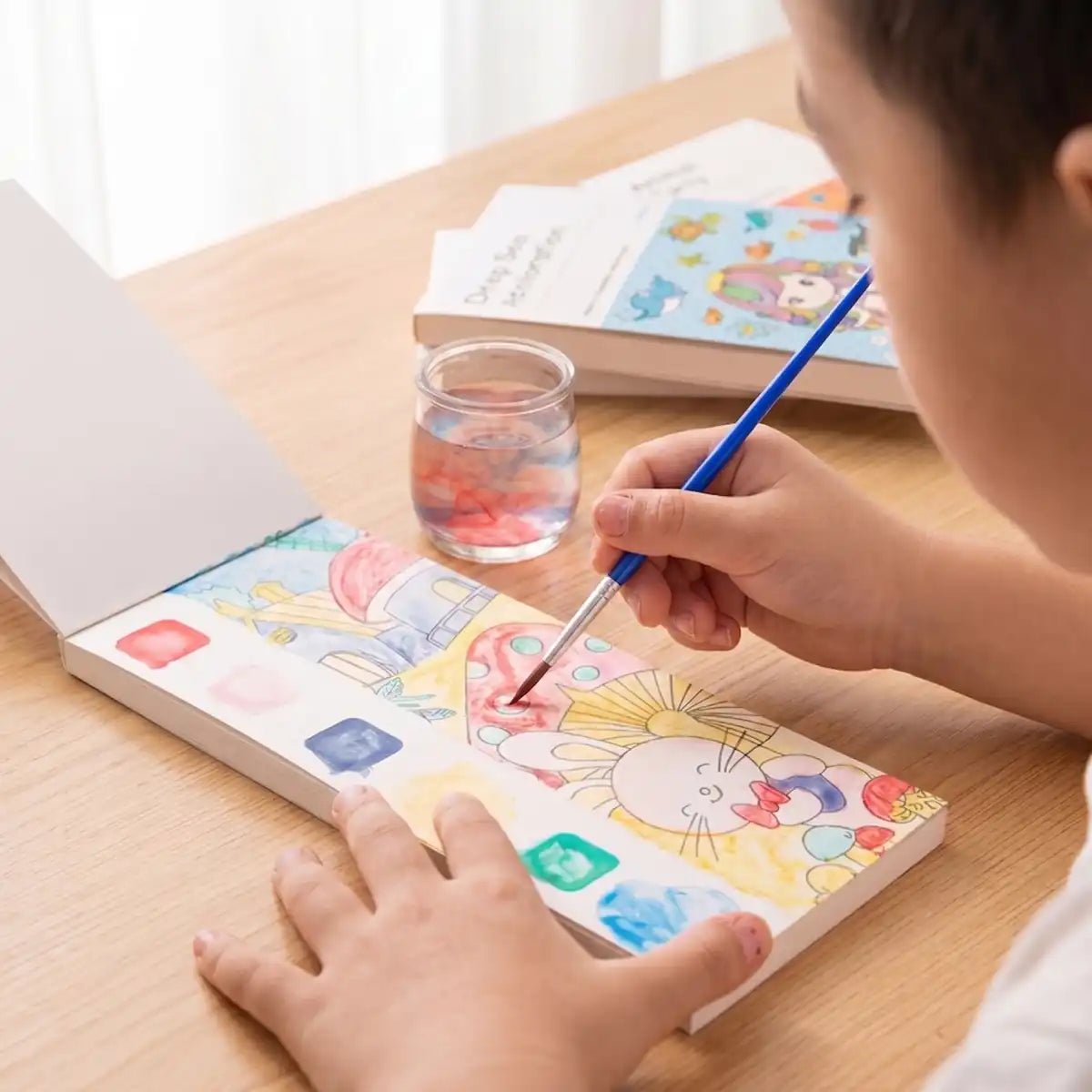 Livre d’activités aquarelle