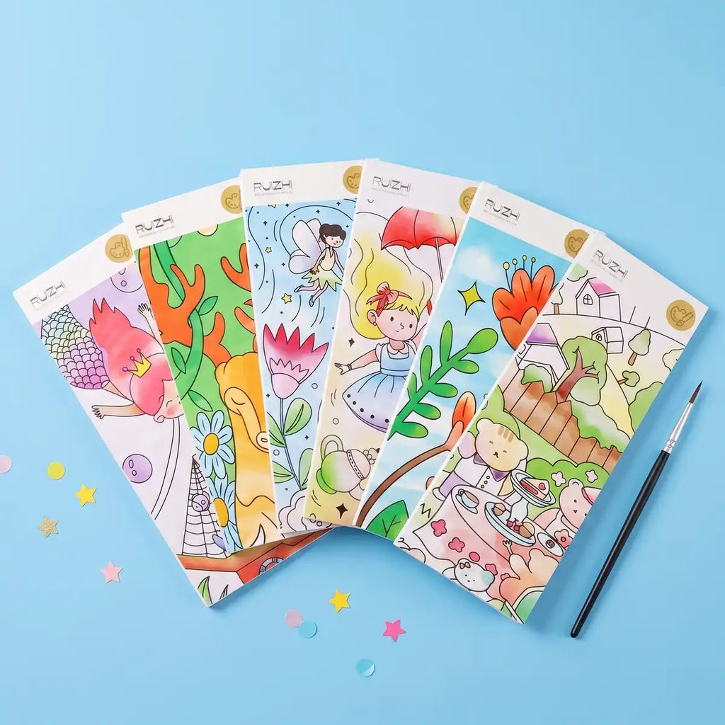 Livre d’activités aquarelle